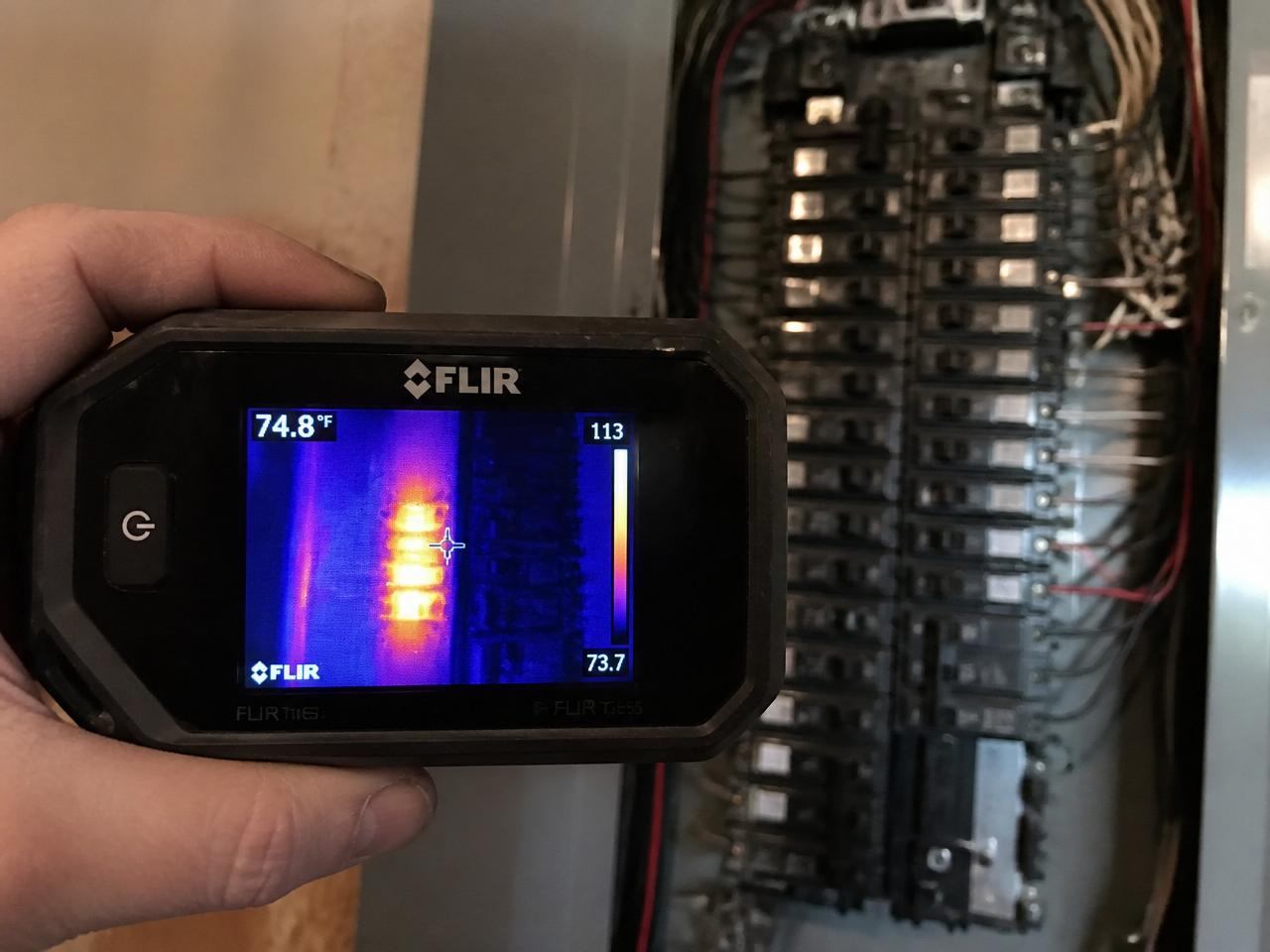 Electrical outlet and circuit work in a Bantam home
