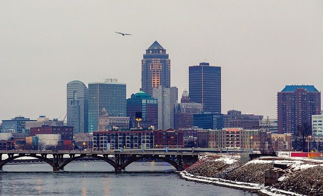 Des Moines — major city in Iowa