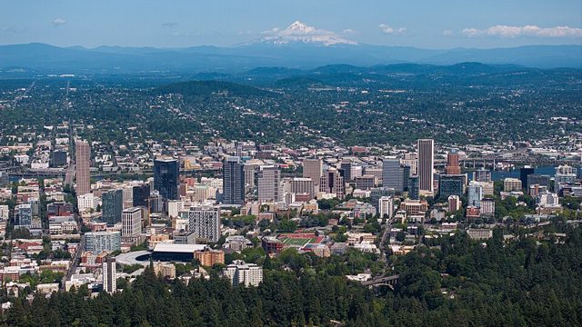 Portland skyline