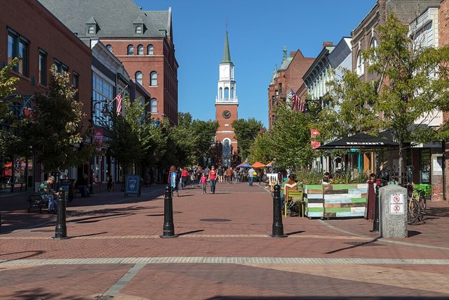 Burlington skyline